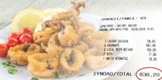 Mykonos Restaurant that charged tourist 836 euro for Calamari and Beer busted for violating tax rules – Greek City Times