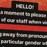 Restaurant asks customers to ‘not presume gender of our staff’ – NEWS.com
