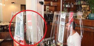 Coronavirus protection: France restaurant installs plastic lamp shades – NEWS.com.au