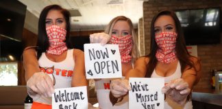 Hooters Opens Doors in More than 150 Locations Nationwide as First Phase of Reopening Begins