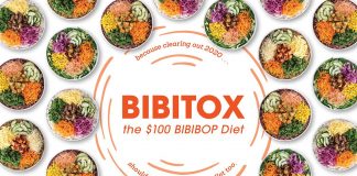 BIBIBOP offering an entire month of BIBIBOP bowls for just $100