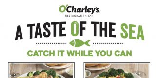 O’Charley’s Introduces New “A Taste of the Sea” Seasonal Specials