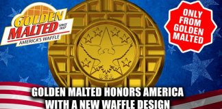 New Waffle to Honor America – Only From Golden Malted