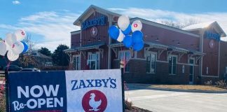 Zaxby’s Reopens Murfreesboro, Tennessee Location With Updated Design