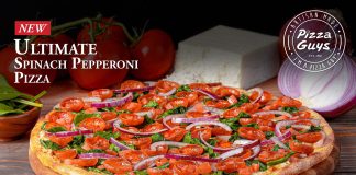 Pizza Guys Unveils New Ultimate Spinach Pepperoni Pizza