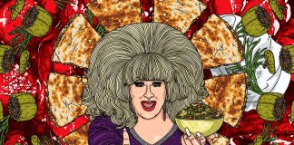 Lady Bunny Gets Her Quesadillas From a Phantom Taco Truck