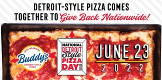 Buddy’s Pizza Partners With Pizzerias Nationwide for National Detroit-Style Pizza Day