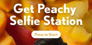 Peach Cobbler Factory Introduces Social Media “Get Peachy” Selfie Stations