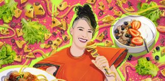 Bikini Kill’s Kathleen Hanna Holds Taste Tests at Home