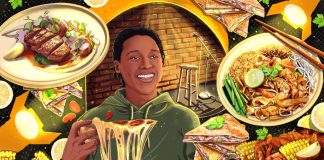 Josh Johnson Prefers to Eat Dinner in Bed