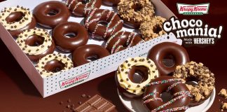 Krispy Kreme Returns Fan Favorite Chocomania Collection, Featuring All-New Doughnuts Glazed with HERSHEY’S Chocolate