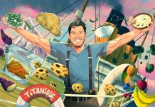 Broadway’s Constantine Rousouli Devours Rotisserie Chicken Between Shows