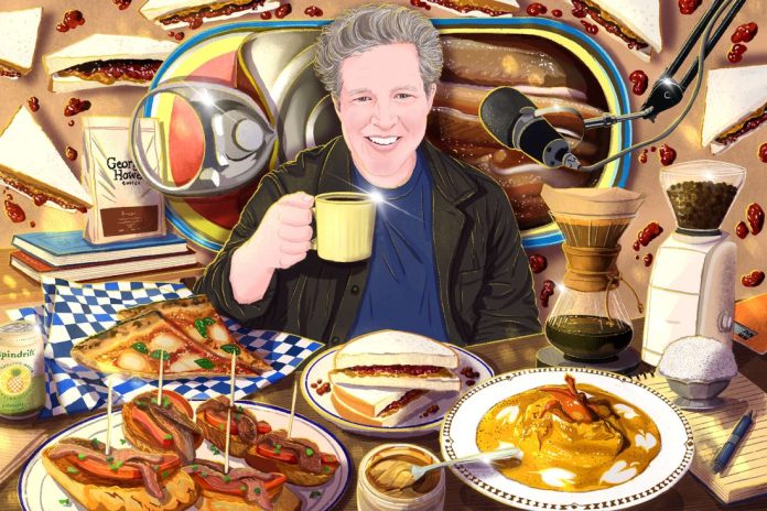 Matt Rodbard Appreciates an In-Flight Meal