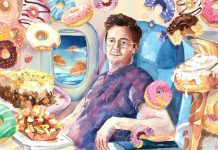 Richie Moriarty Arrives on Set With Cinnamon Rolls
