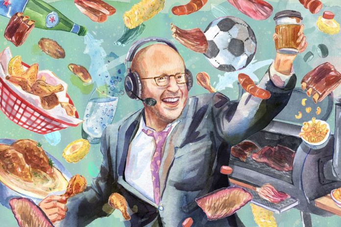 Soccer Expert Roger Bennett Eats Two Dinners During the World Cup